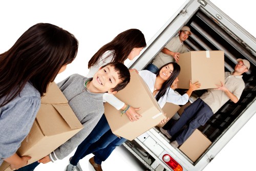 Man with a van helping with local property moves in South Kensington
