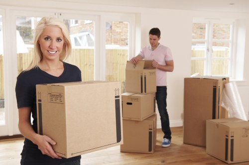 Same day removals team helping with an urgent move in South Kensington
