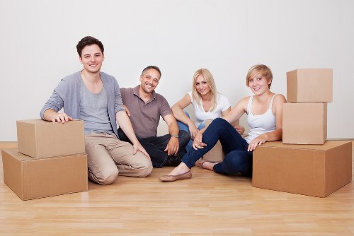 Business packing and unpacking support for an office move in South Kensington